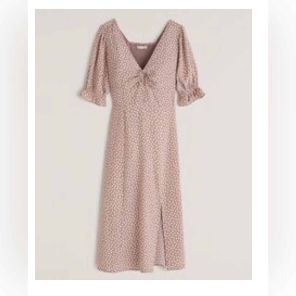 Abercrombie Cinched Front MIDI Dress